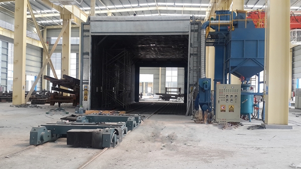 自動循環(huán)噴砂房