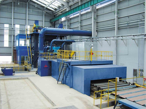 QXY3200型鋼材自動(dòng)預(yù)處理線