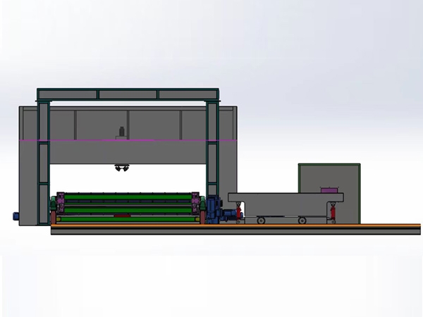 鋼結(jié)構(gòu)自動噴漆機