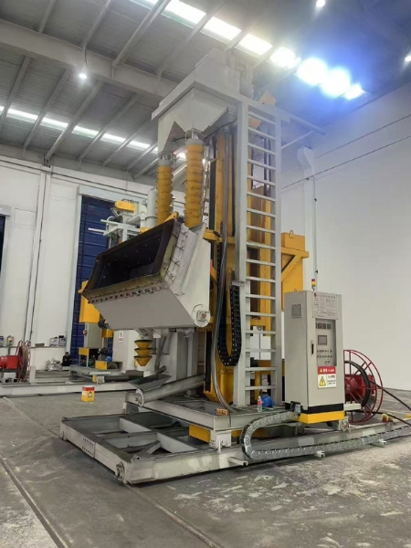 塔筒內(nèi)外壁拋丸機(jī)